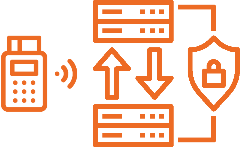 Icono Ciberseguridad para Infraestructuras TI en los sectores Hospitality & Retail